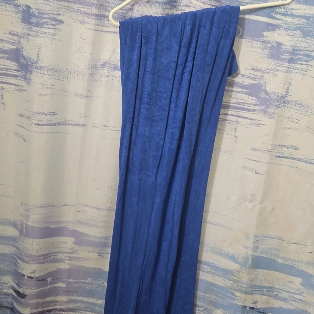 Chico's Southbeach Pantsuit Blue/White Trio - Picture 7 of 10